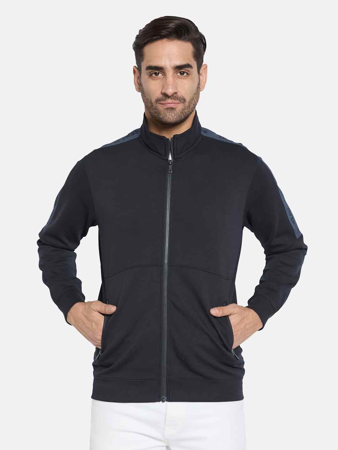 Octave Men Front-Open Sweatshirt