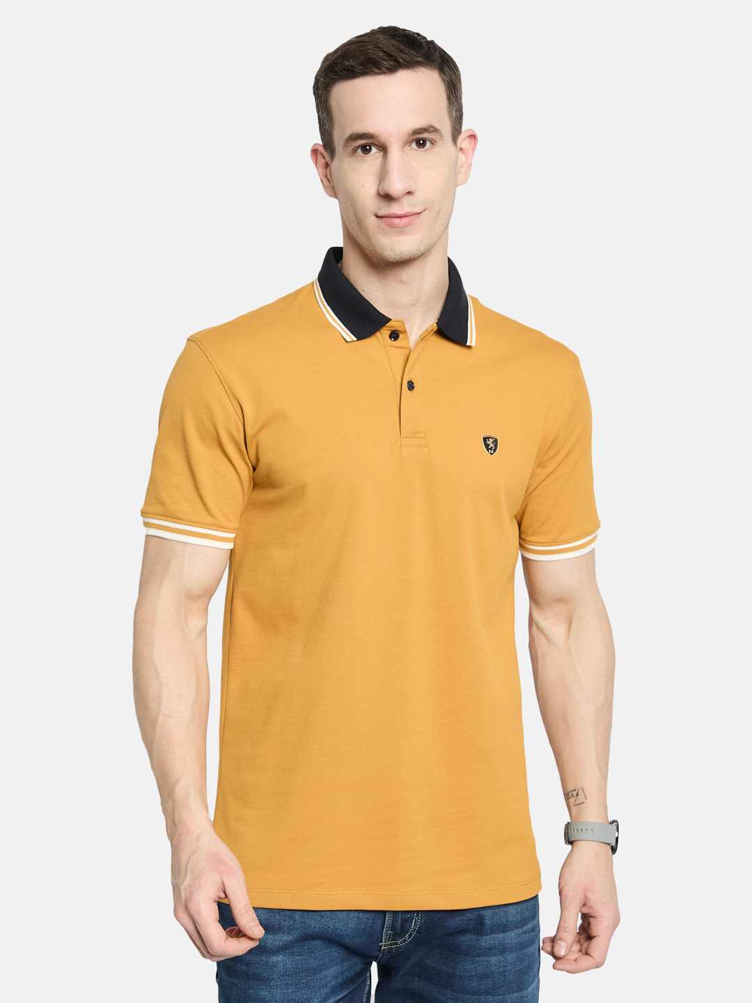 Octave Men Polo Collar T-shirt