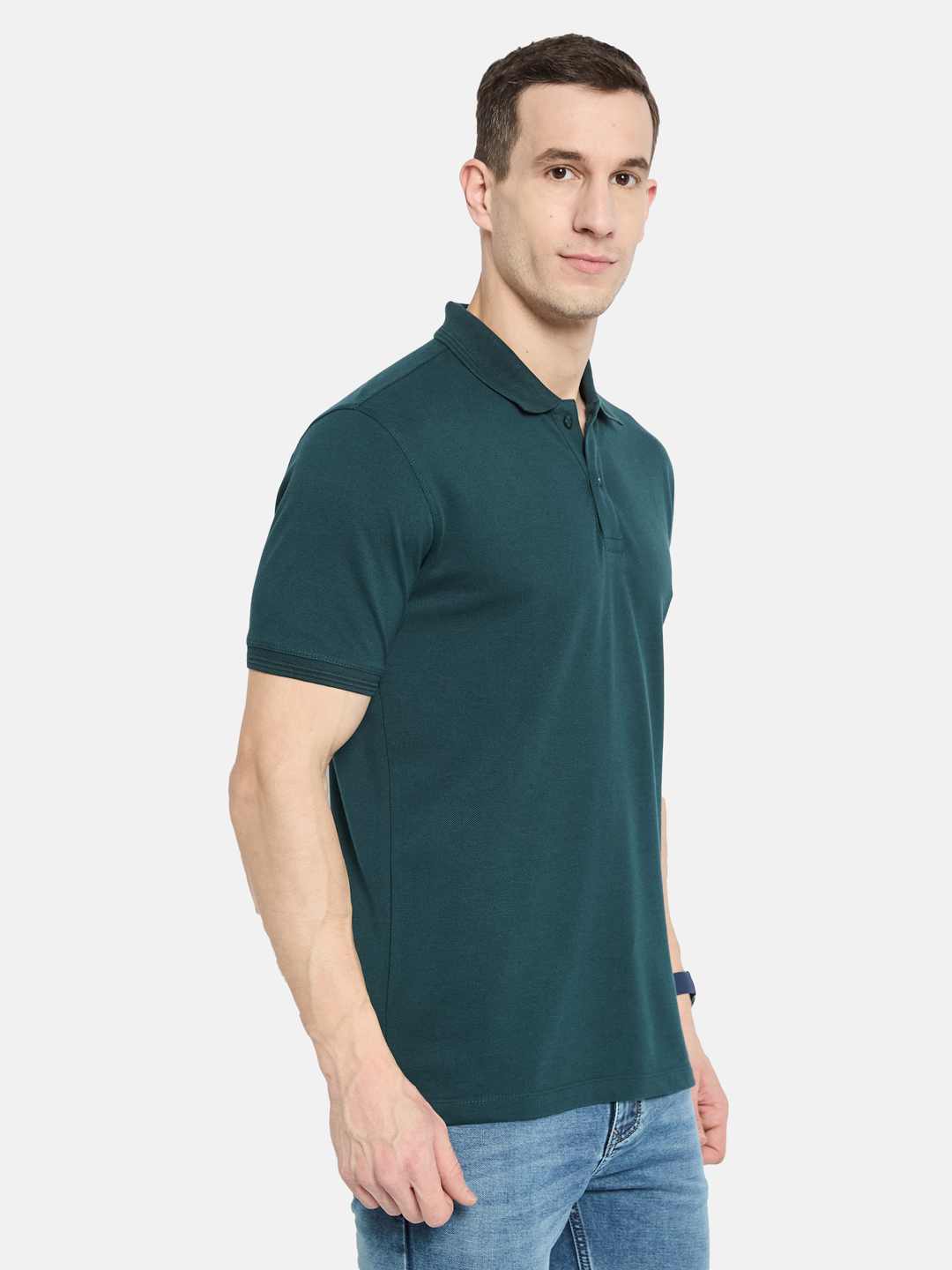 Octave Men Polo Collar T-shirt