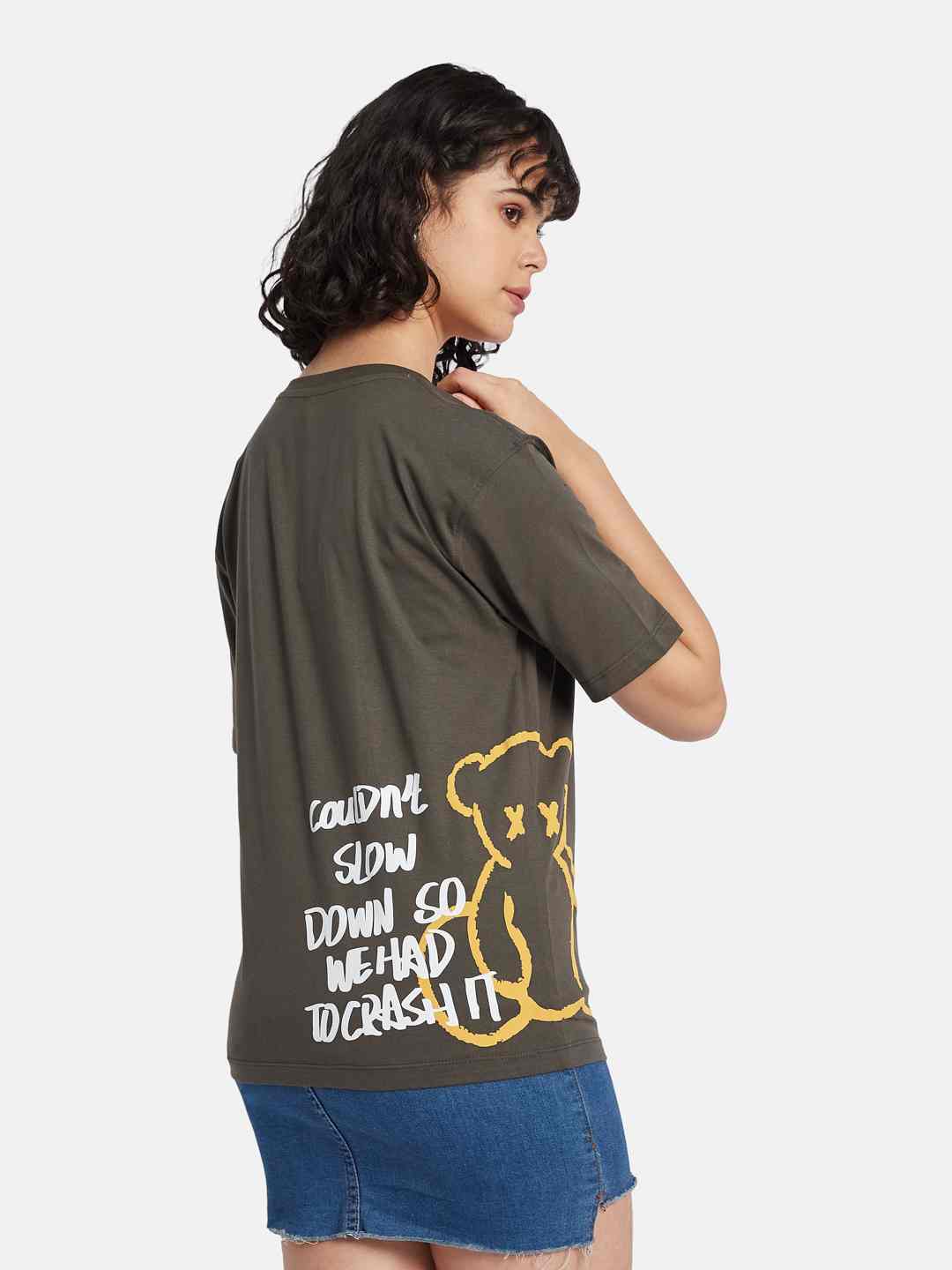 METTLE Women Printed T-shirt
