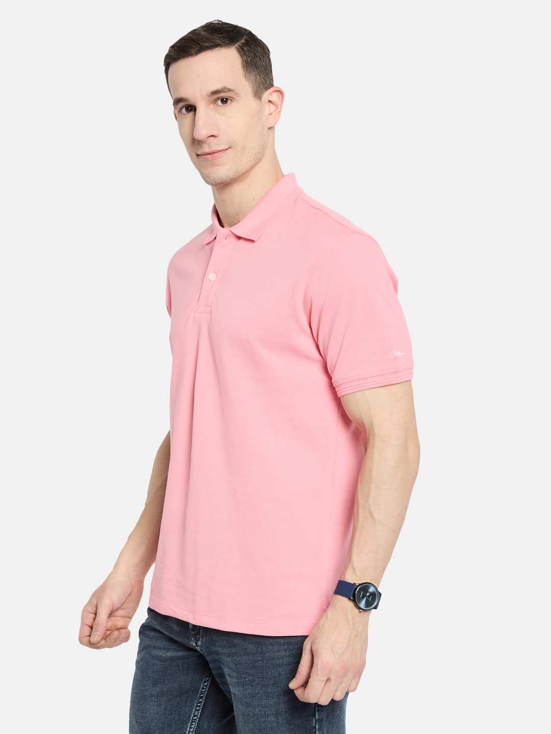 Octave Men Polo Collar T-shirt