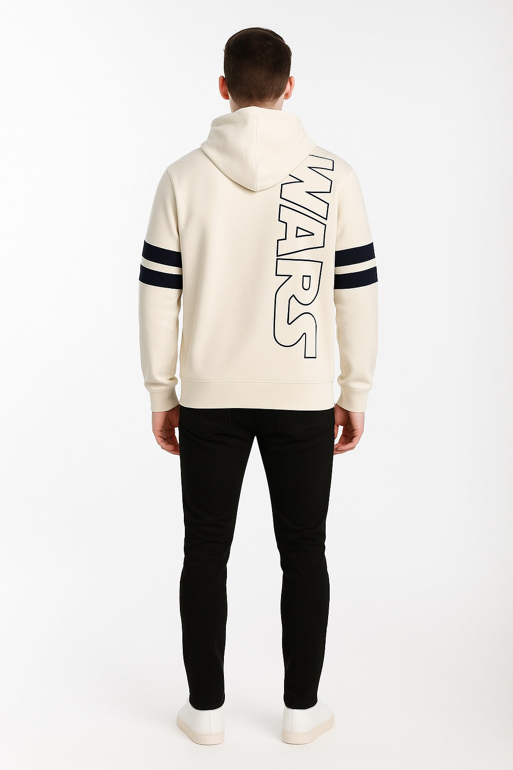 Octave Men Printed Hooded Sweatshirt