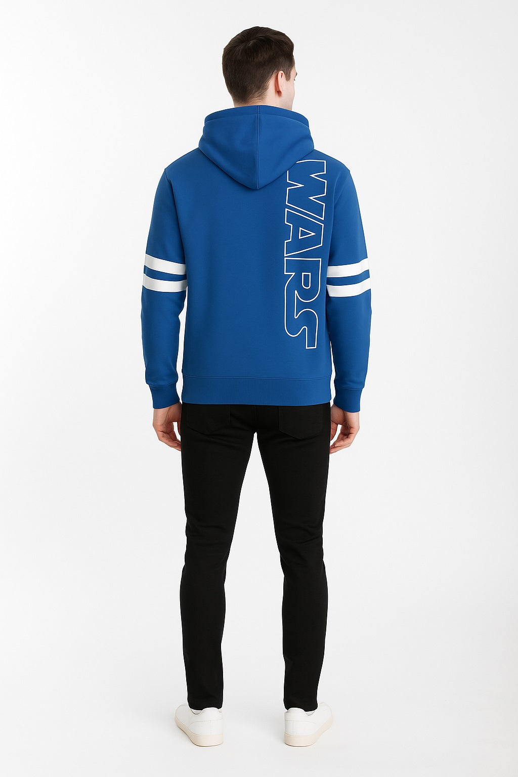 Octave Men Printed Hooded Sweatshirt