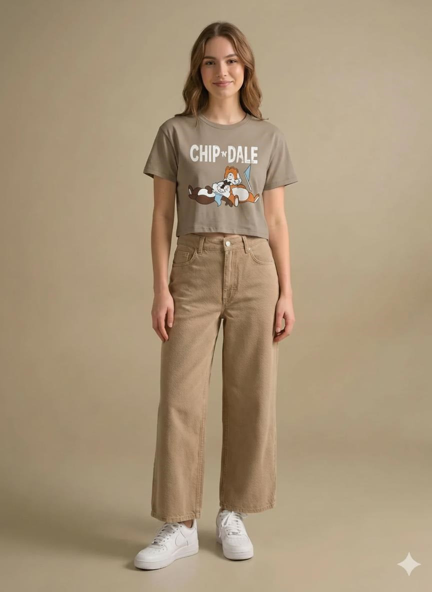 Women Stone Printed T-shirt