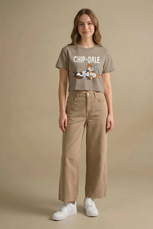 Women Stone Printed T-shirt