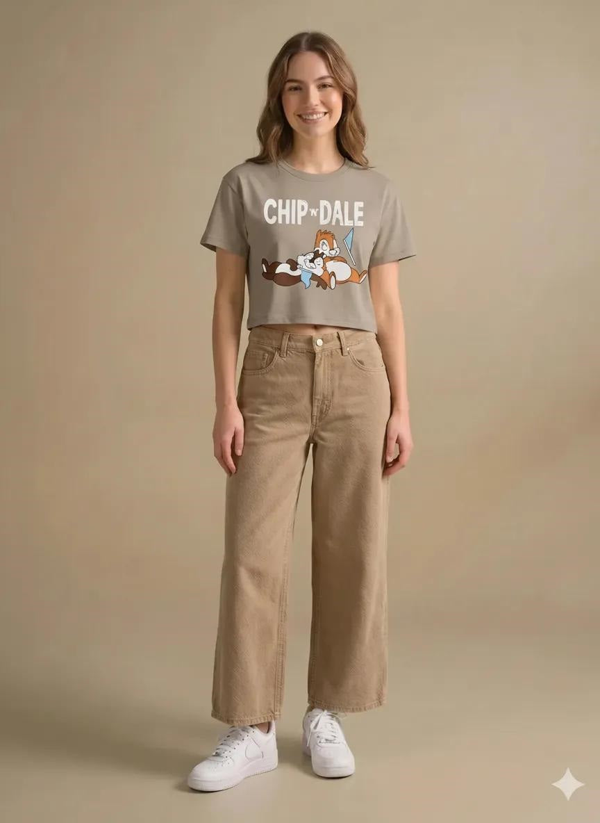 Women Stone Printed T-shirt