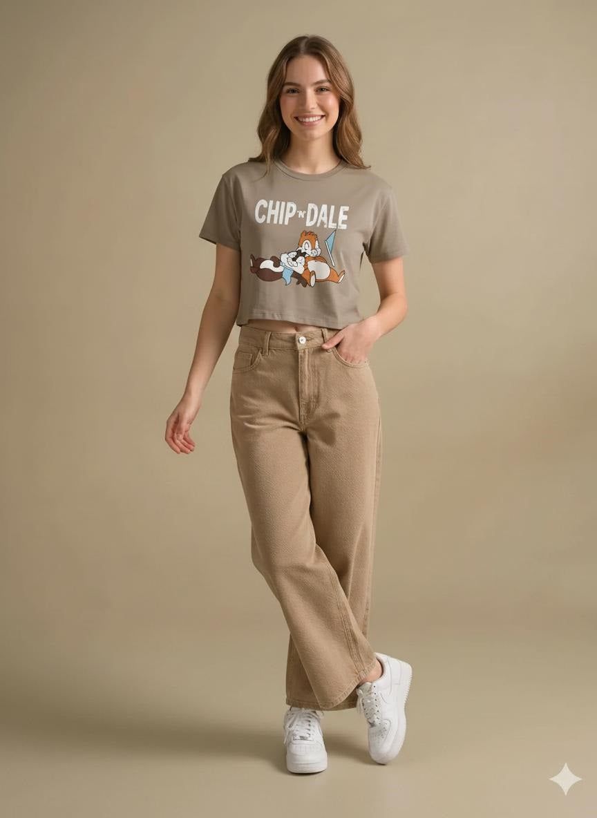 Women Stone Printed T-shirt