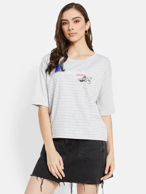 Disney  Marie Cat  Print T-Shirt