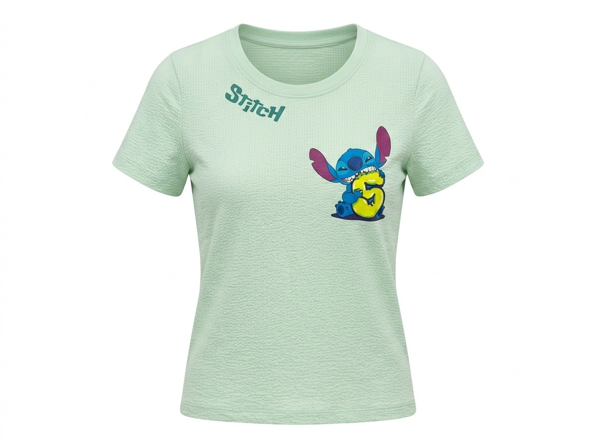 Women Printed Round Neck T-shirt