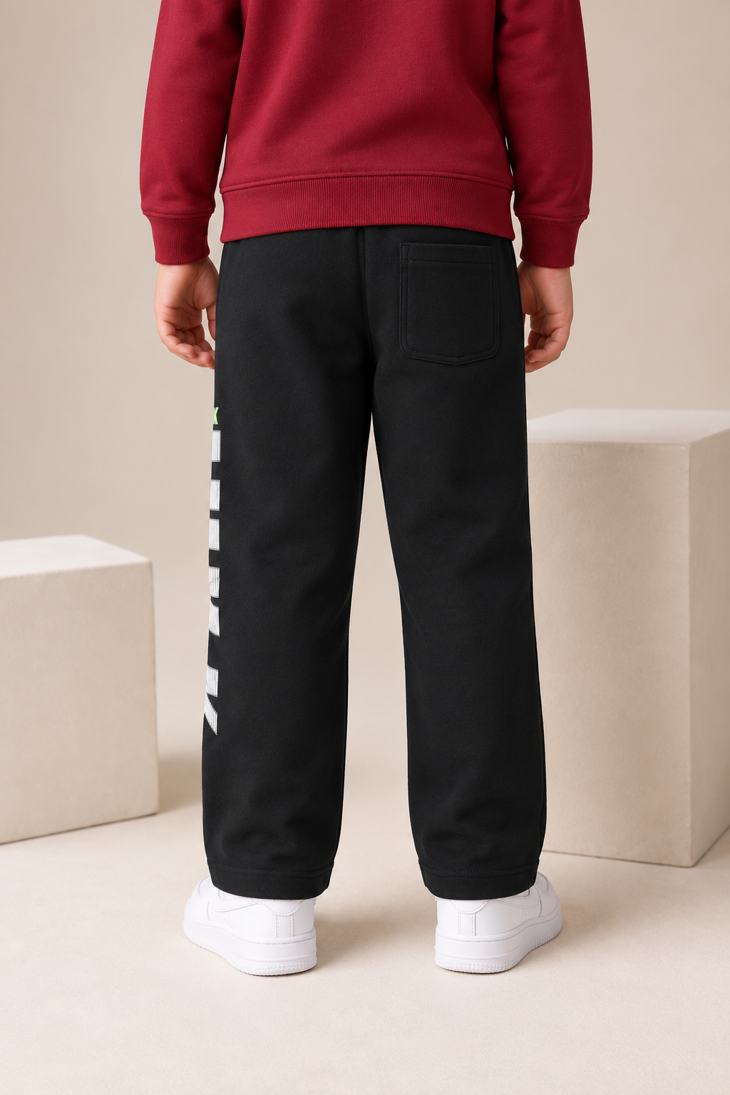 Junior Boys Marvel Cotton Sinker Knitted Jogger Lower – Regular Fit Graphic Print Track Pants