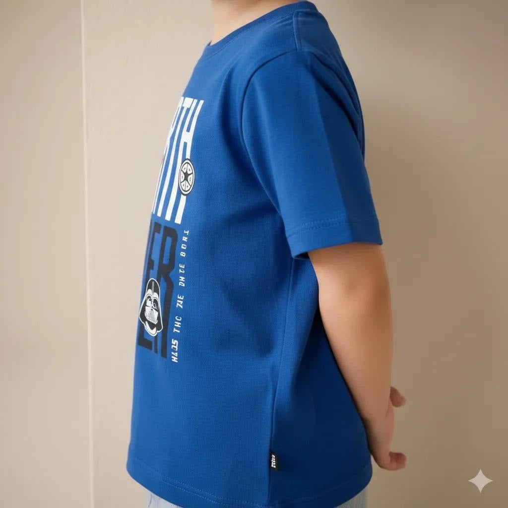 Boy Royal Printed Round Neck T-Shirt