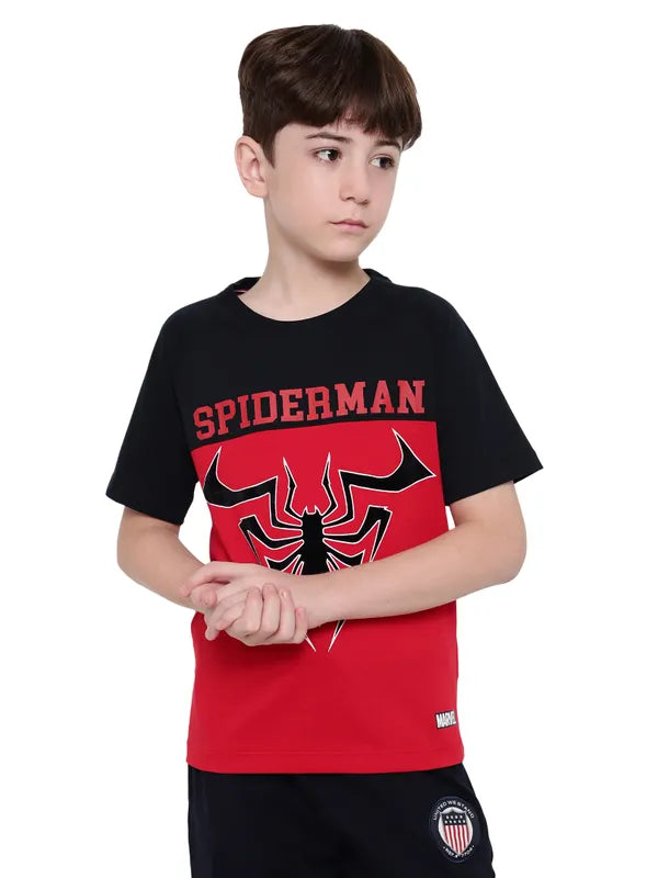 Octave Boys Graphic Printed Round Neck T-Shirt