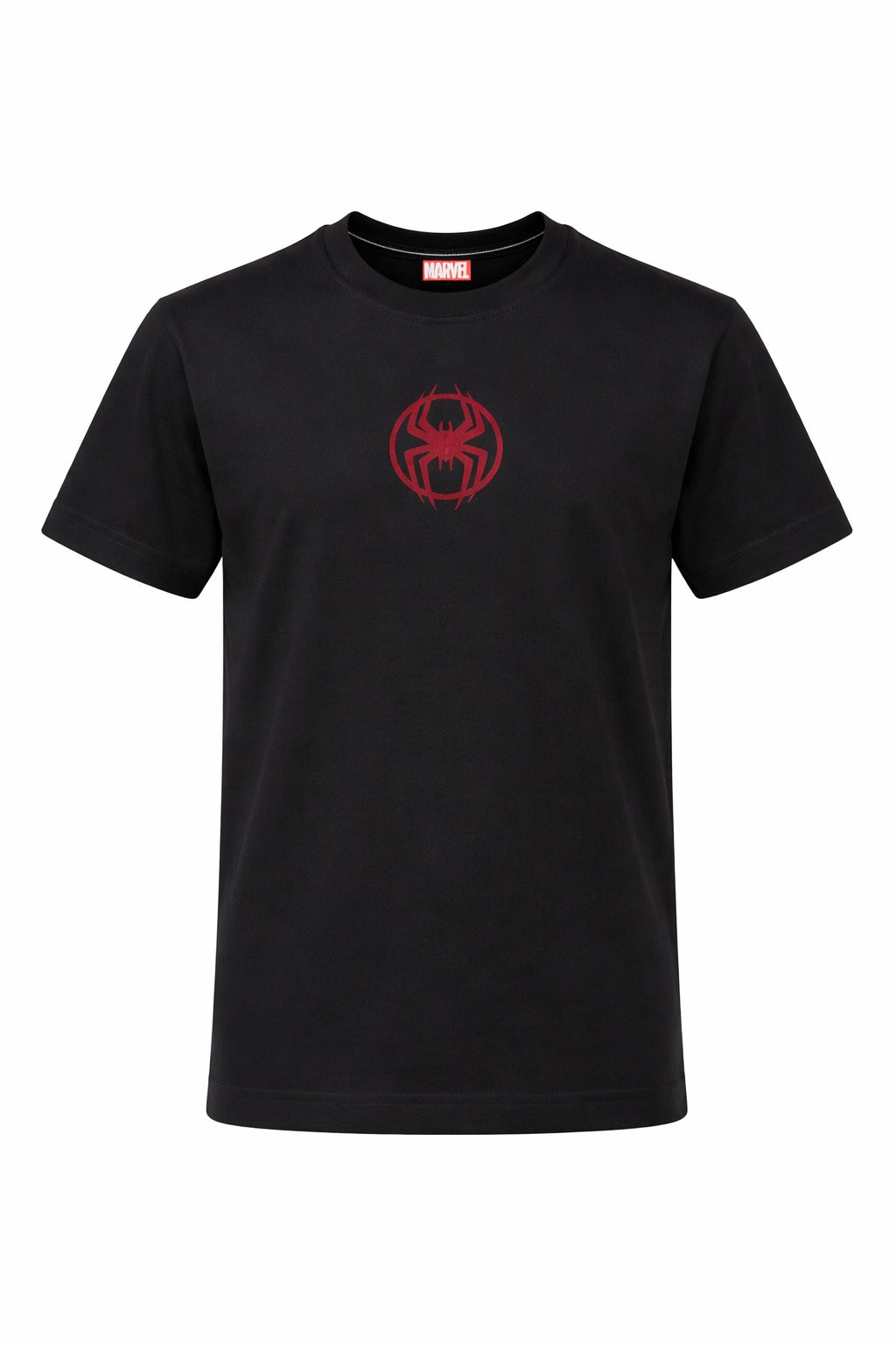 Boys Black Printed T-shirt