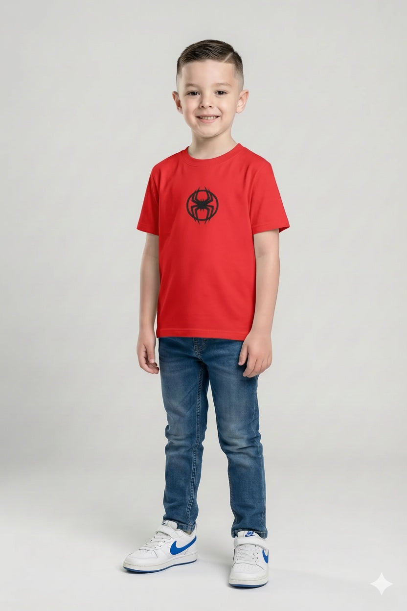 Boys Cotton Graphic Printed T-shirt
