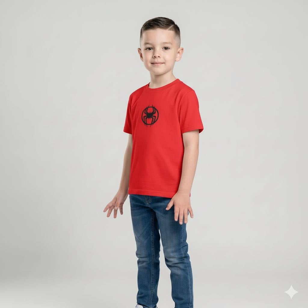 Boys Cotton Graphic Printed T-shirt