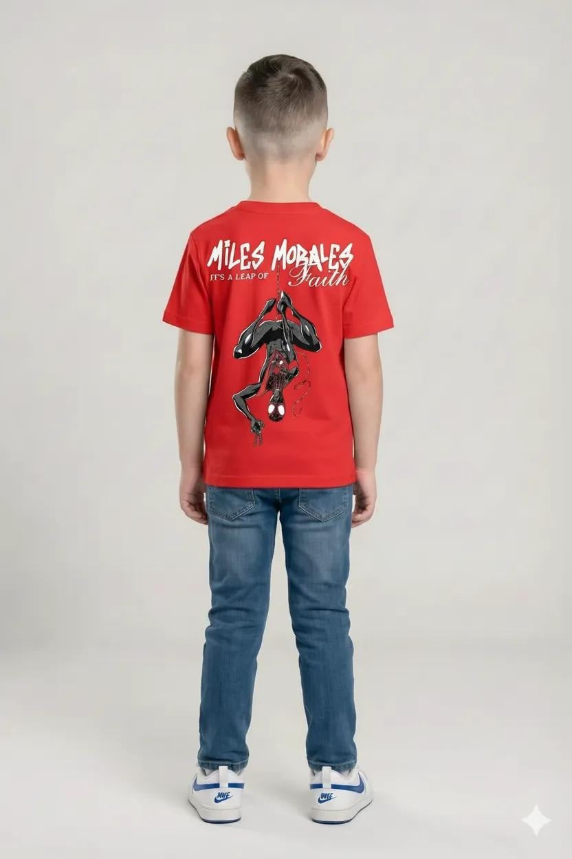 Boys Cotton Graphic Printed T-shirt