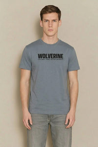 Men Storm Typography Printed Round Neck Cotton T-shirt