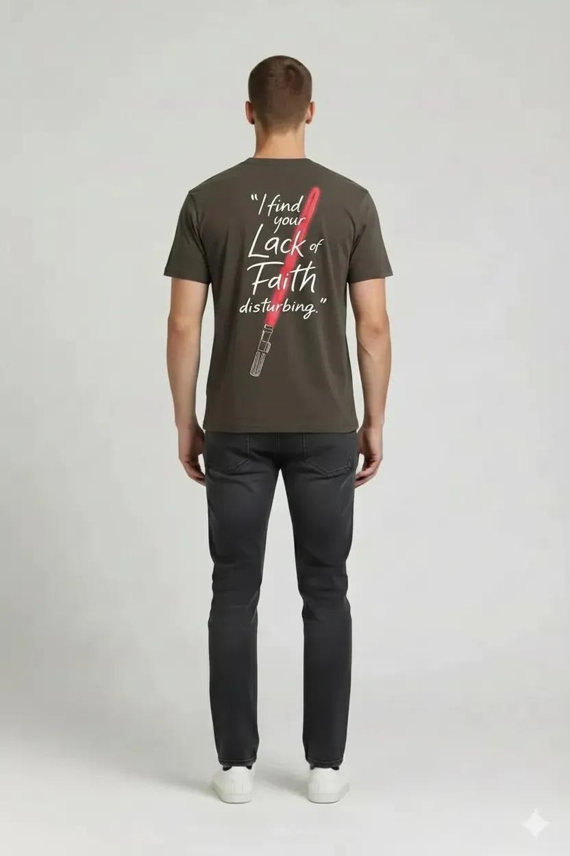 Men Coffee Brand Logo Pockets T-shirt