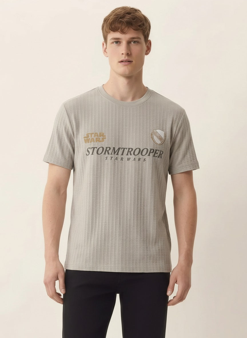 Men Arona Round Neck Printed T-shirt