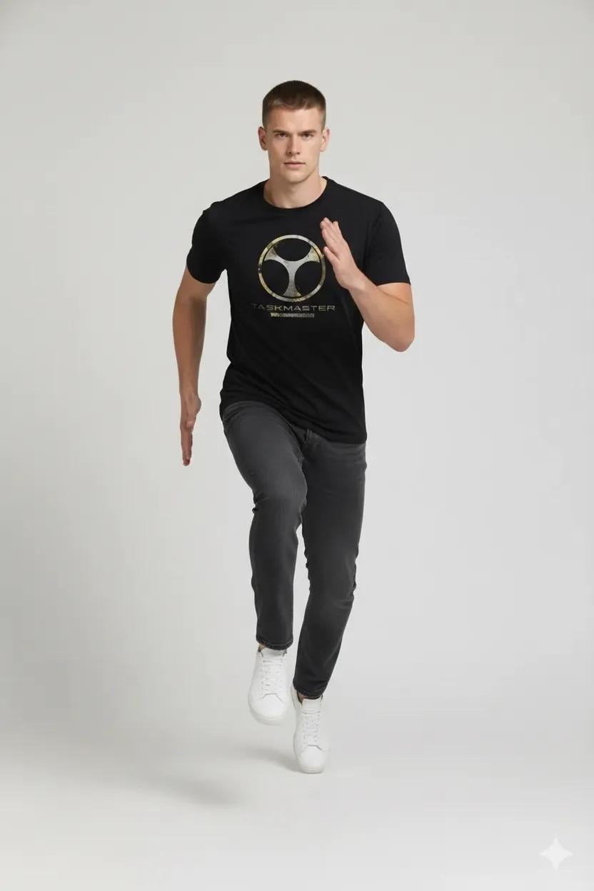 Men Printed Round Neck T-shirt
