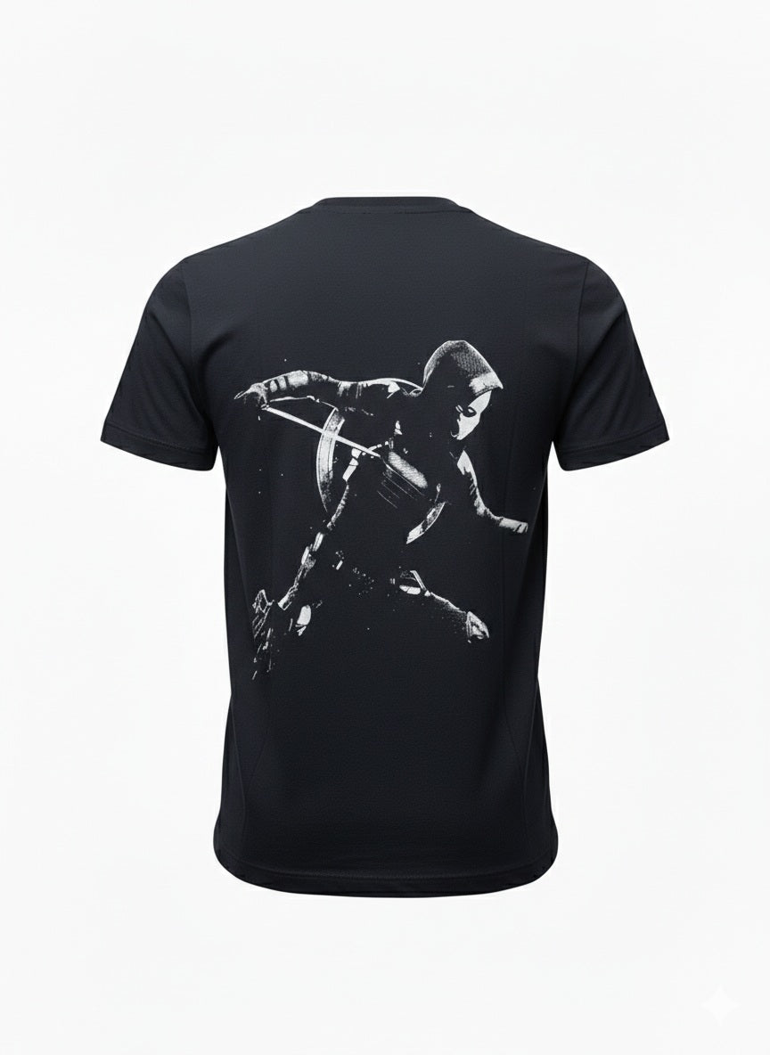 Men Printed Round Neck T-shirt