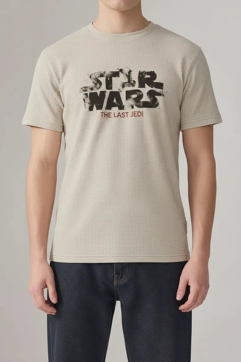 Men Star Wars Printed T-shirt