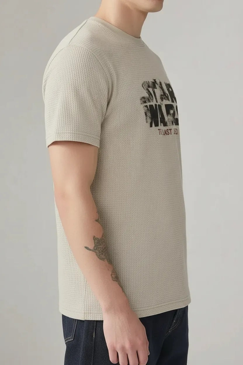 Men Star Wars Printed T-shirt