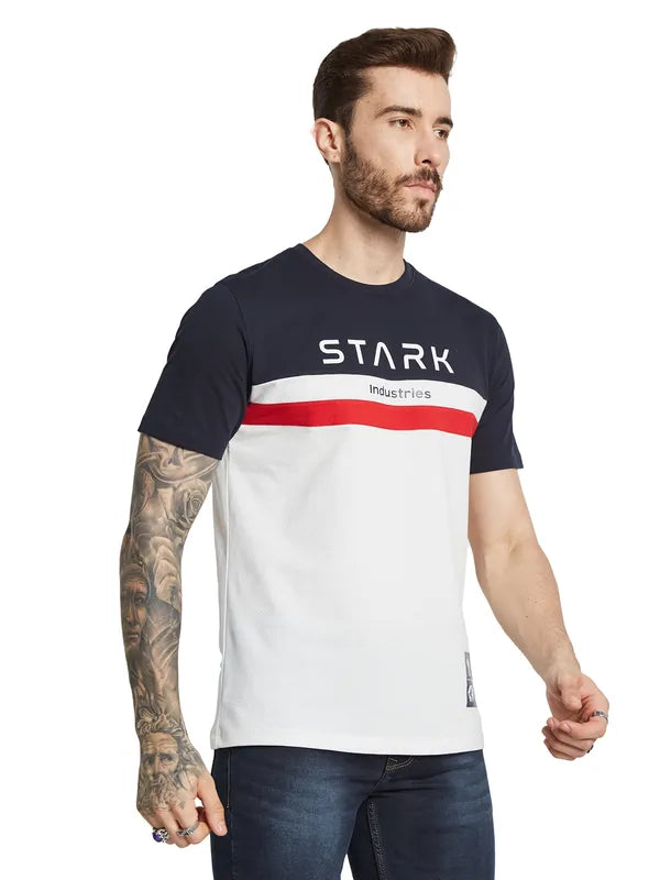 Octave Men Colourblocked T-Shirt