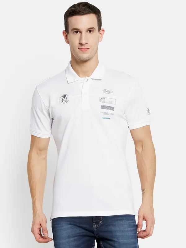 Men White T-Shirt