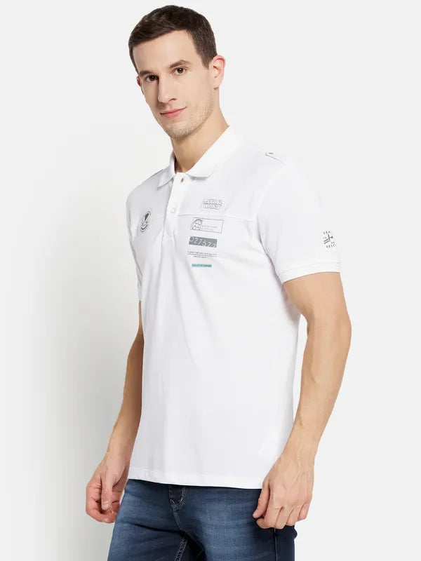 Men White T-Shirt