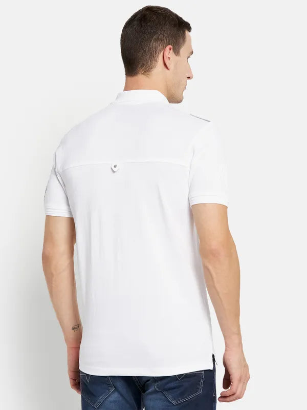 Men White T-Shirt