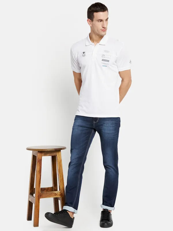 Men White T-Shirt
