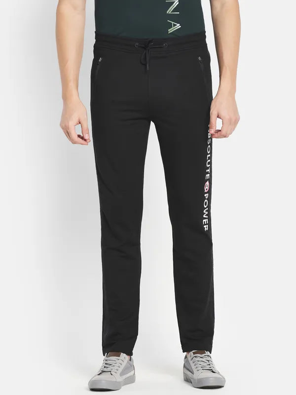 Men Black Trackpants