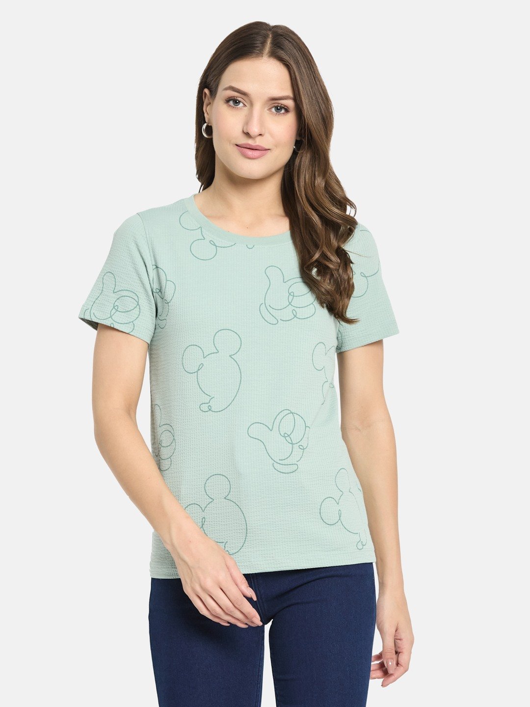 METTLE Women Printed T-shirt