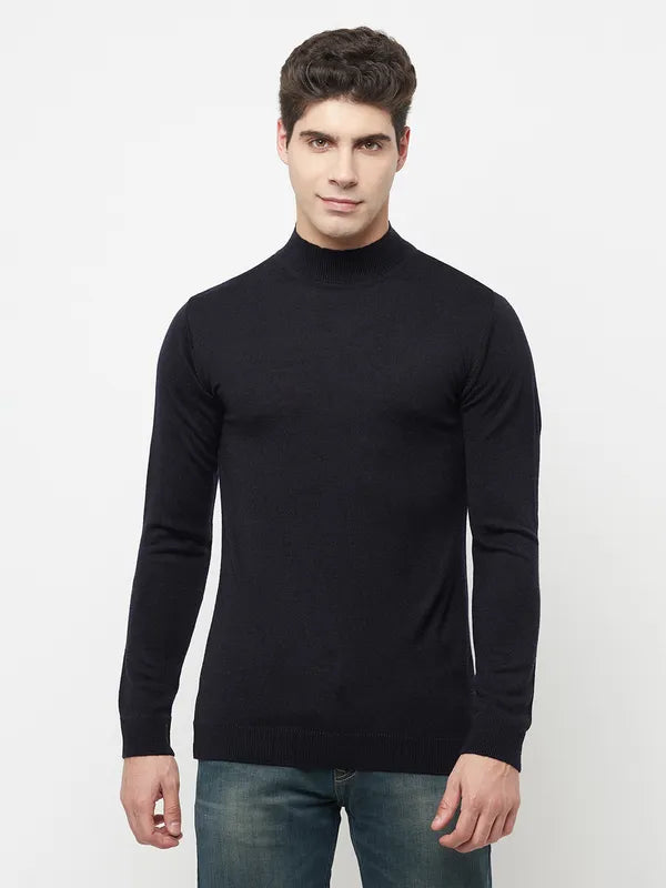 Men Navy Sweaters