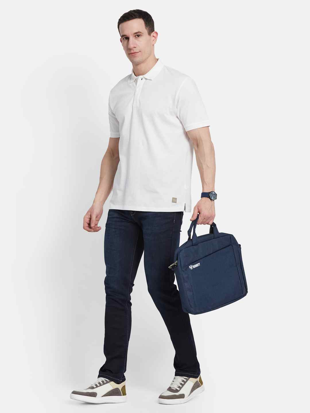 Octave Men Polo Collar T-shirt