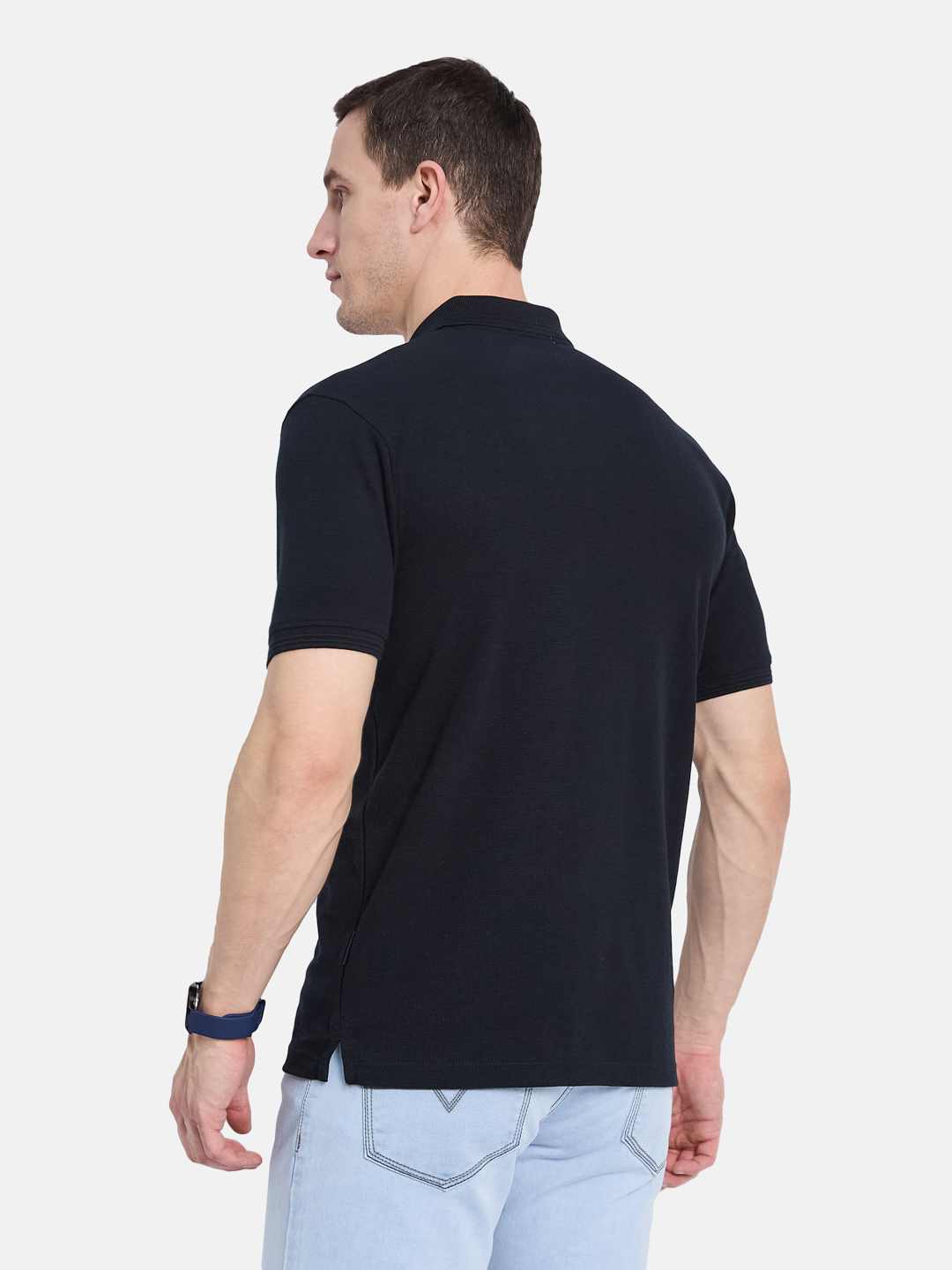 Octave Men Polo Collar T-shirt