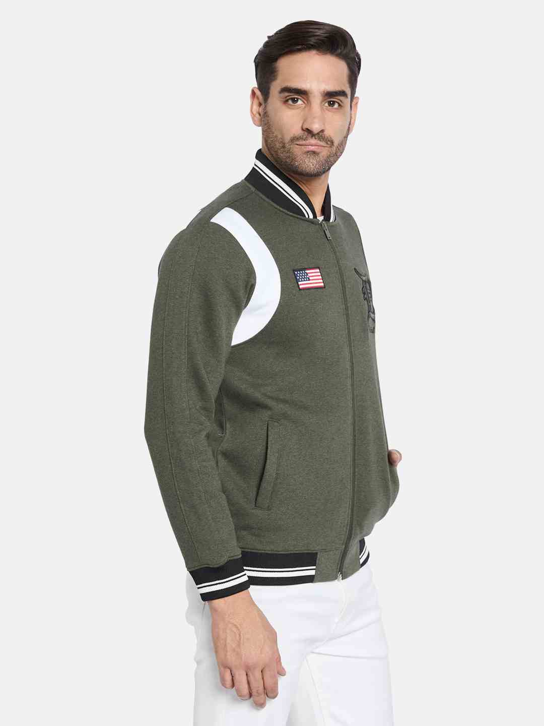 Octave Men Front-Open Sweatshirt