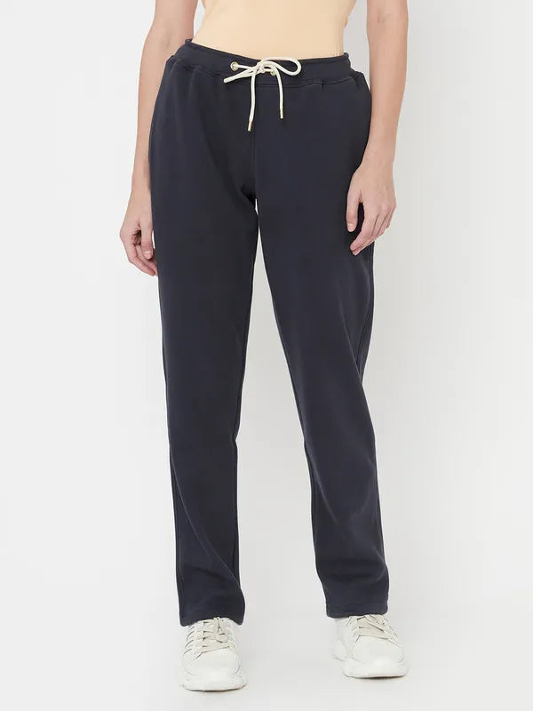 Women Light Navy Trackpants