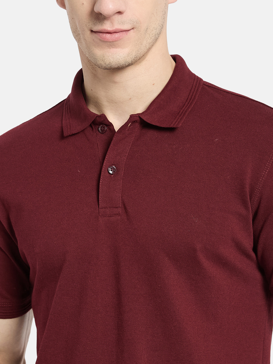Octave Men Polo Collar T-shirt