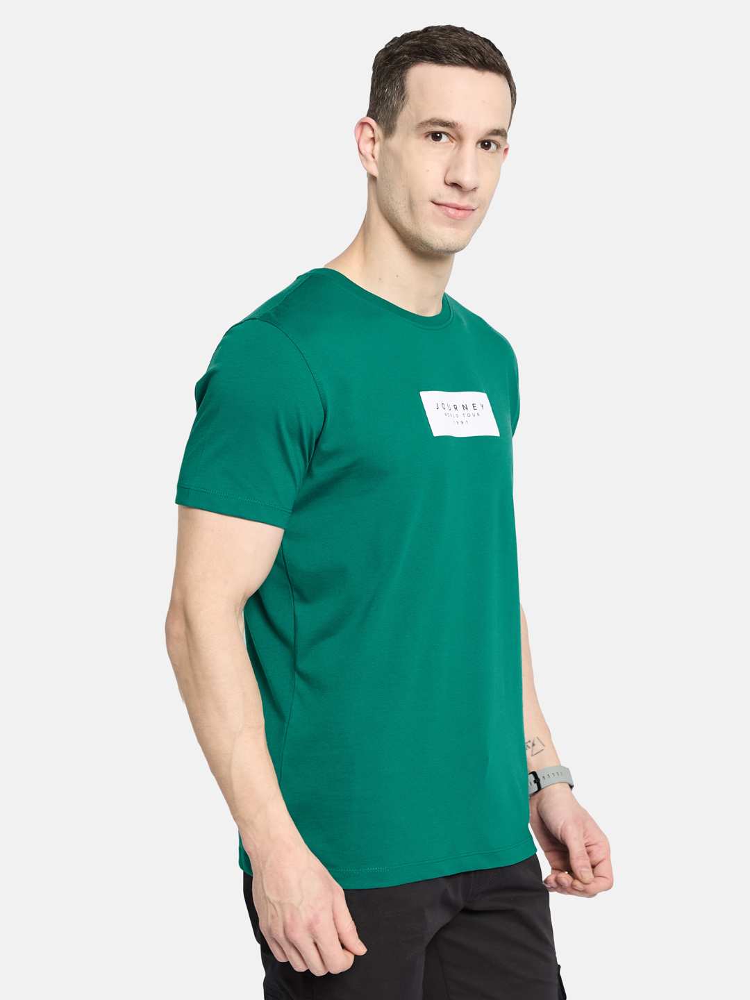 Octave Men Printed T-shirt