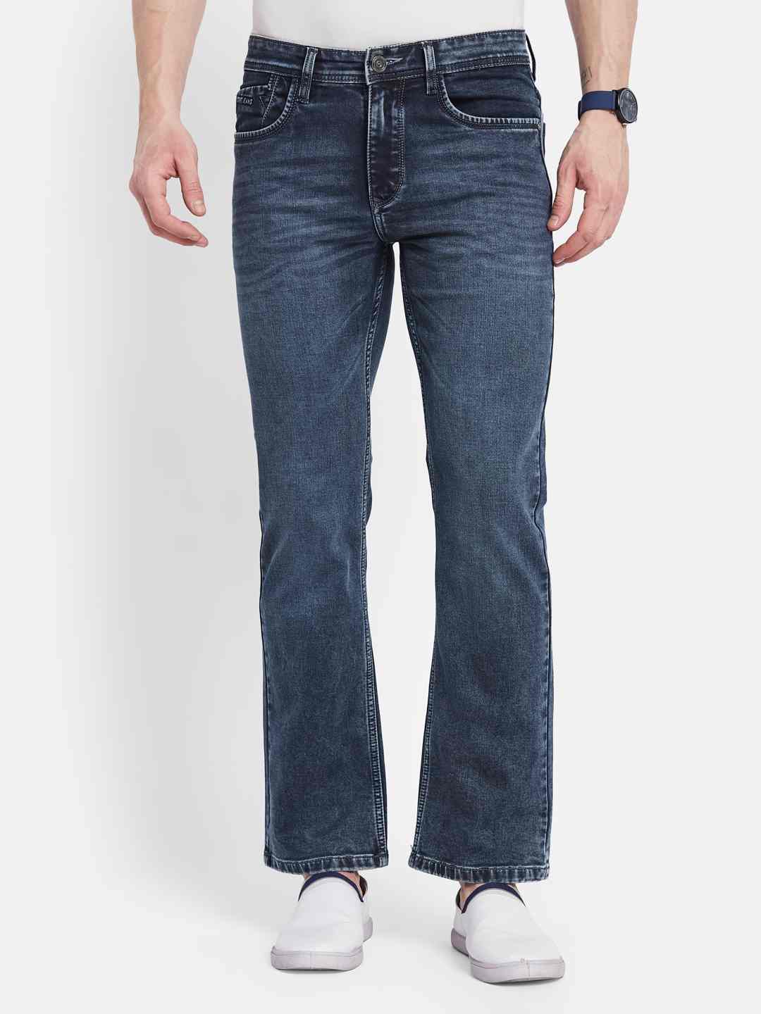 Octave Men Bootcut Stretchable Jeans