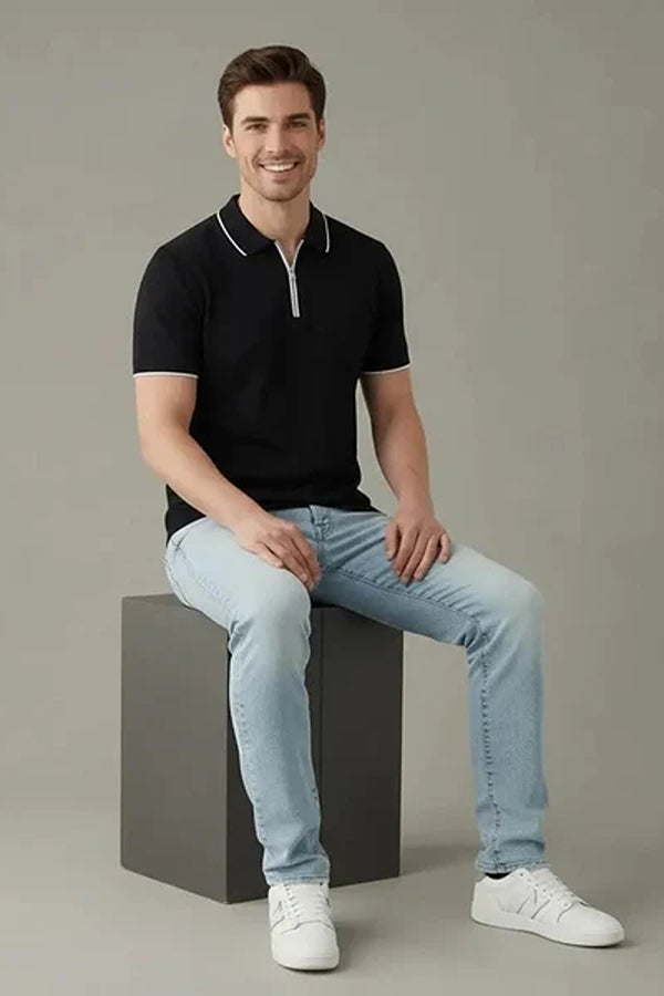 Men Solid T-Shirt