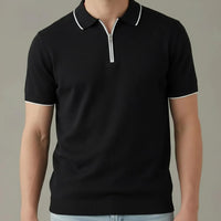 Men Black Solid T-Shirt