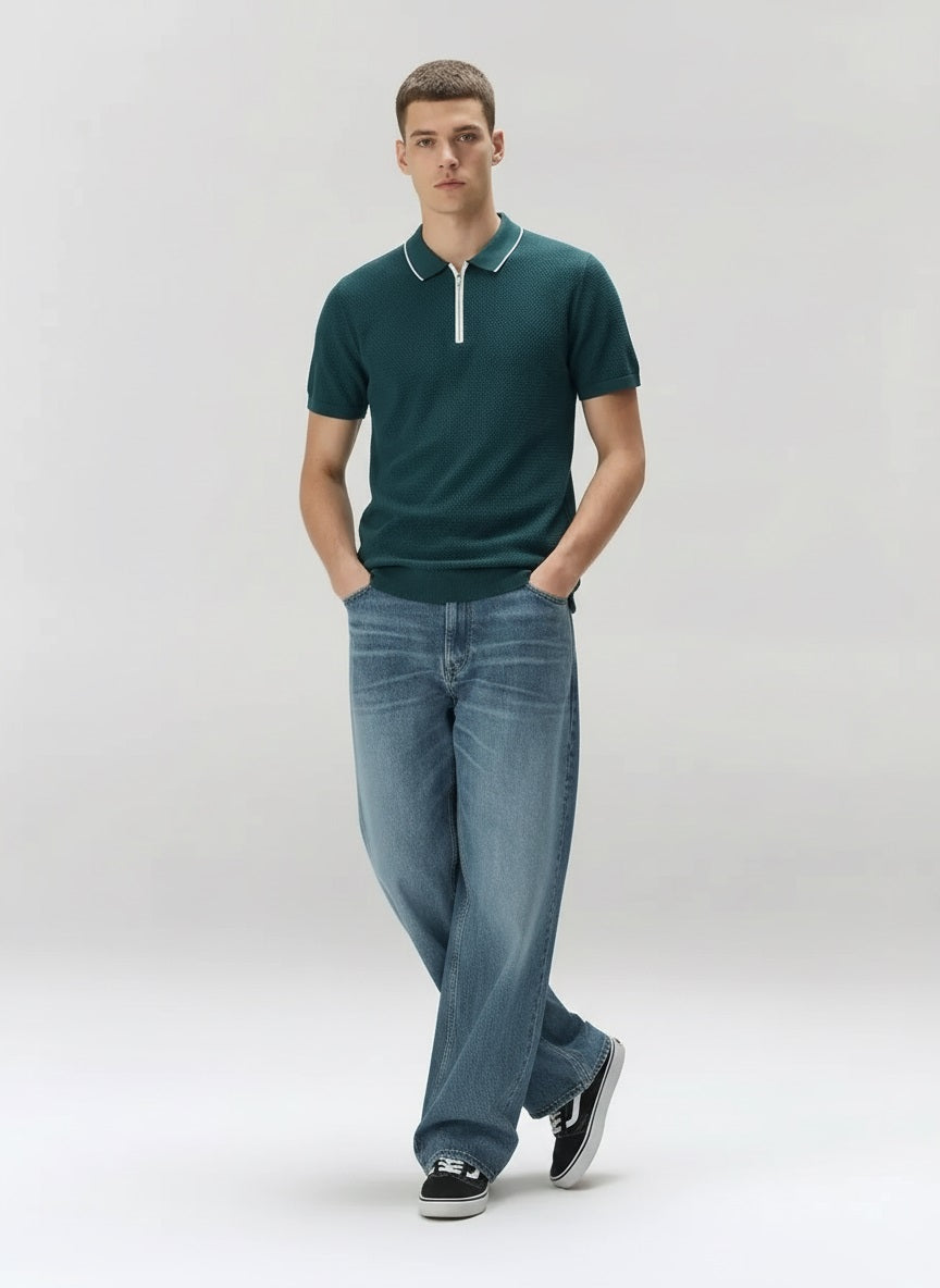 Men Pacific Polo Collar T-shirt