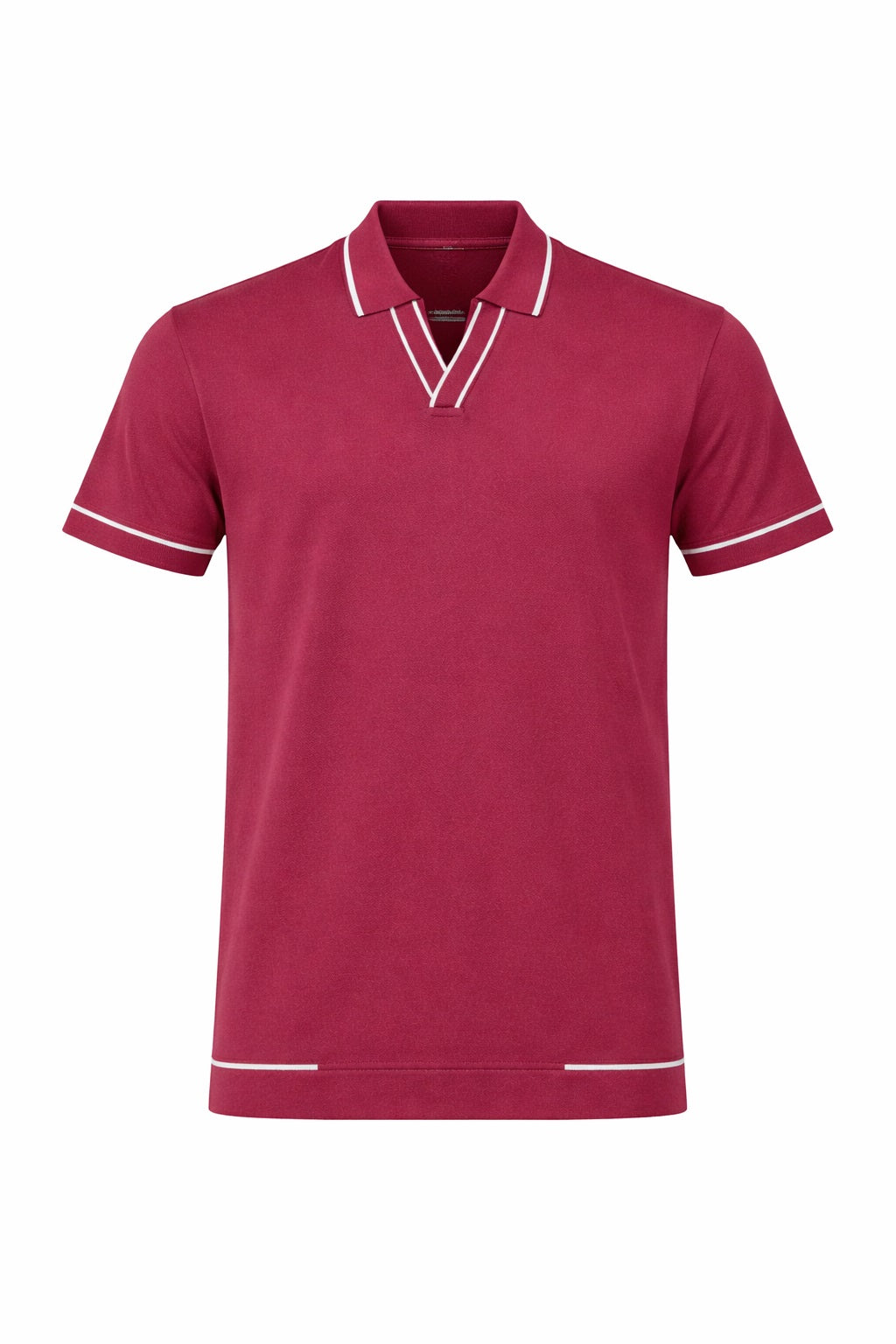 Men Salsa Solid Polo Collar T-shirt