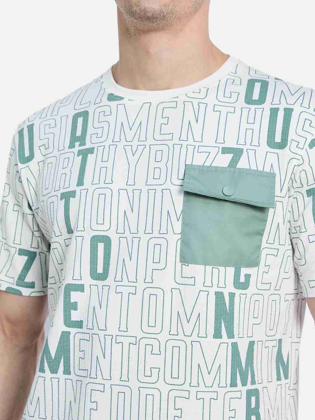 Octave Men Printed T-shirt
