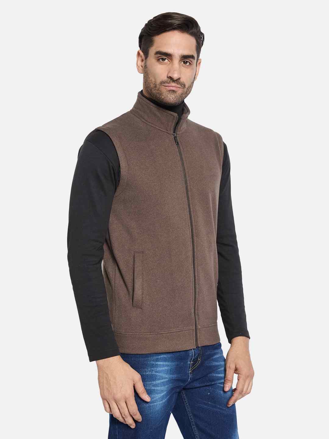 Octave Men Front-Open Sweatshirt
