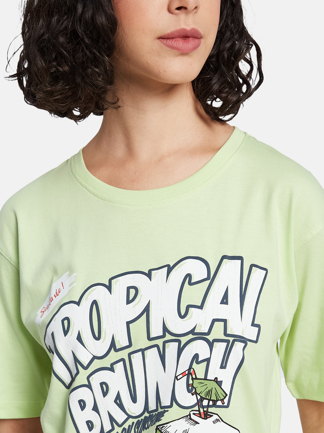 METTLE Women Printed T-shirt