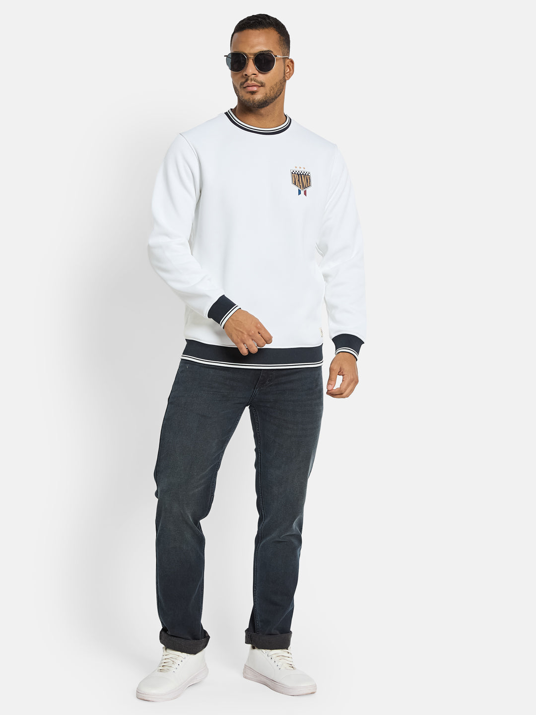 Octave Men Printed Sweatshirt
